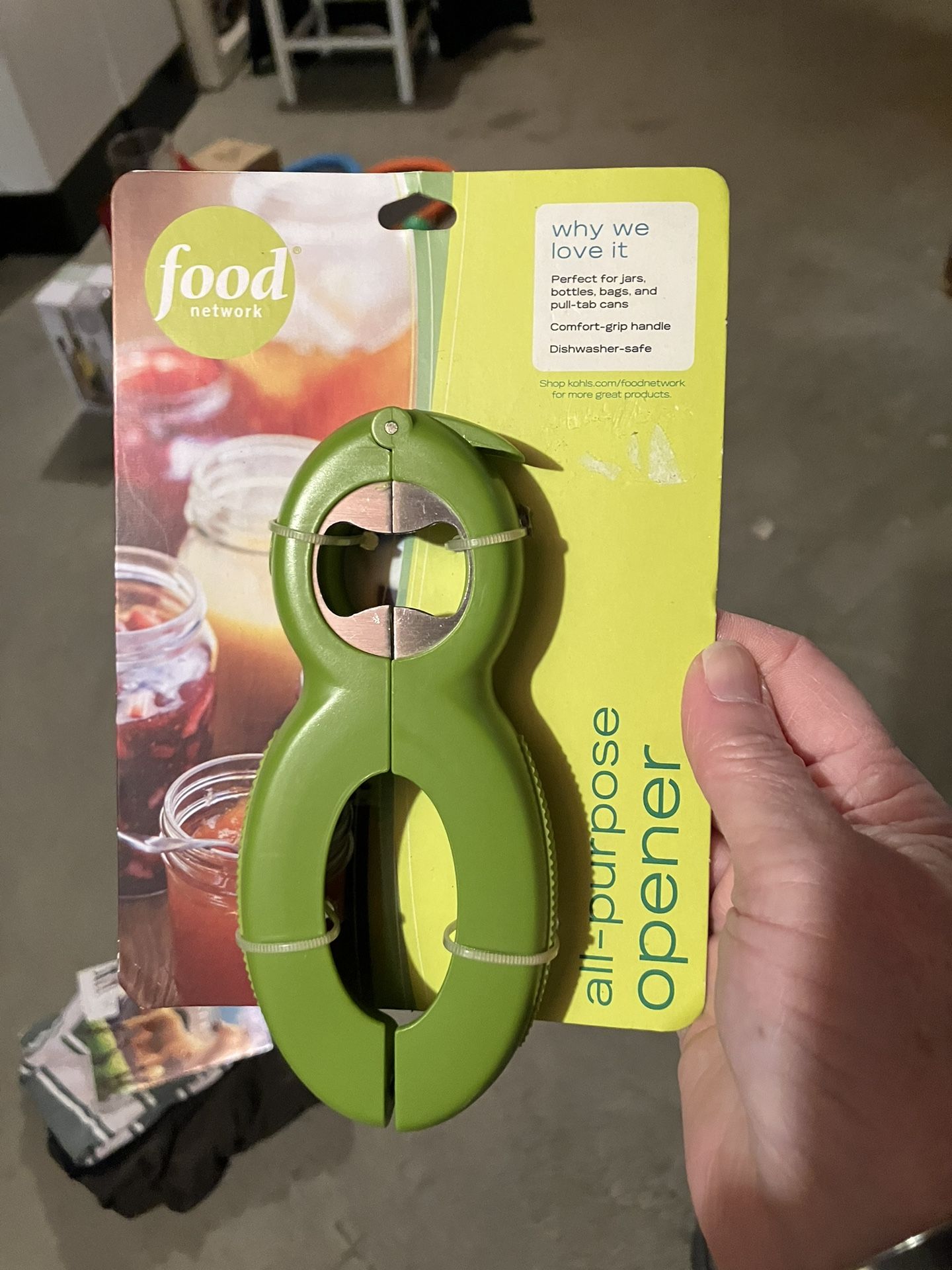 Food Network All Purpose Opener New