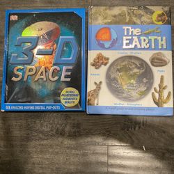 Kids Space And Earth Learning Books  $20