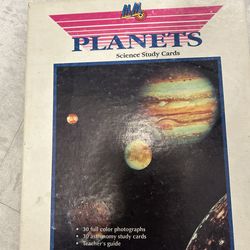 Retro solar system cards