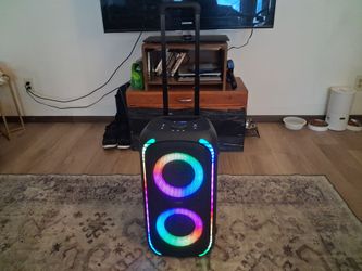 Portable Party Speaker with RGB Lights