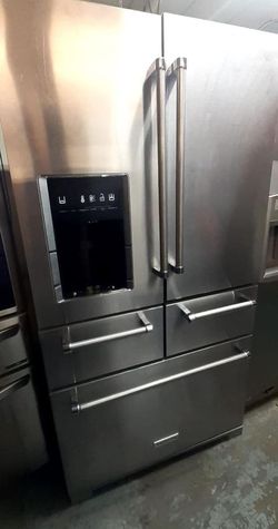 Kitchen Aid French Door Stainless Steel Fridge
