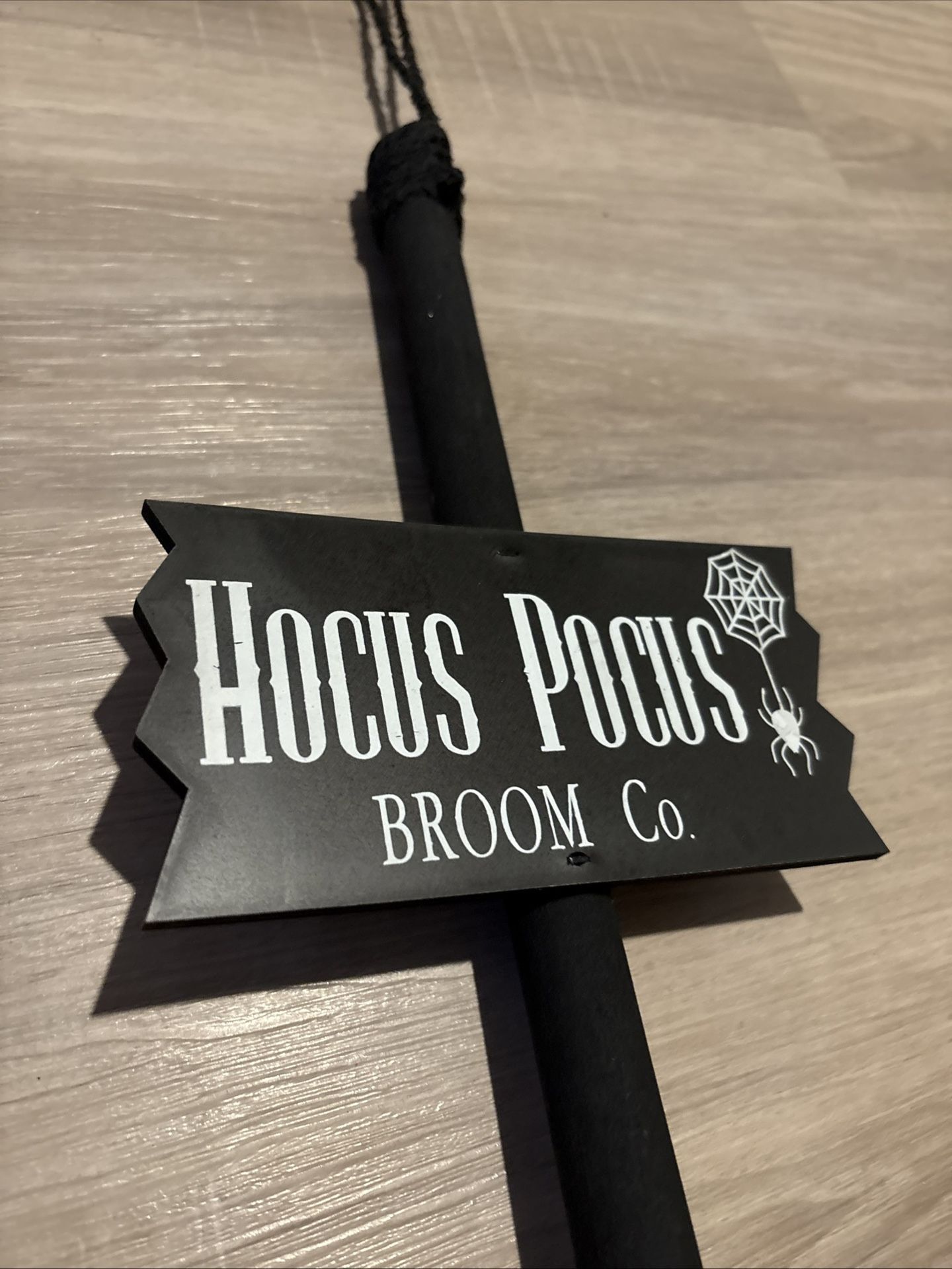 Hocus Pocus Broom Co. broom stick. Wall Decor