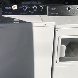 COMMERCIAL WASHER AND DRYER