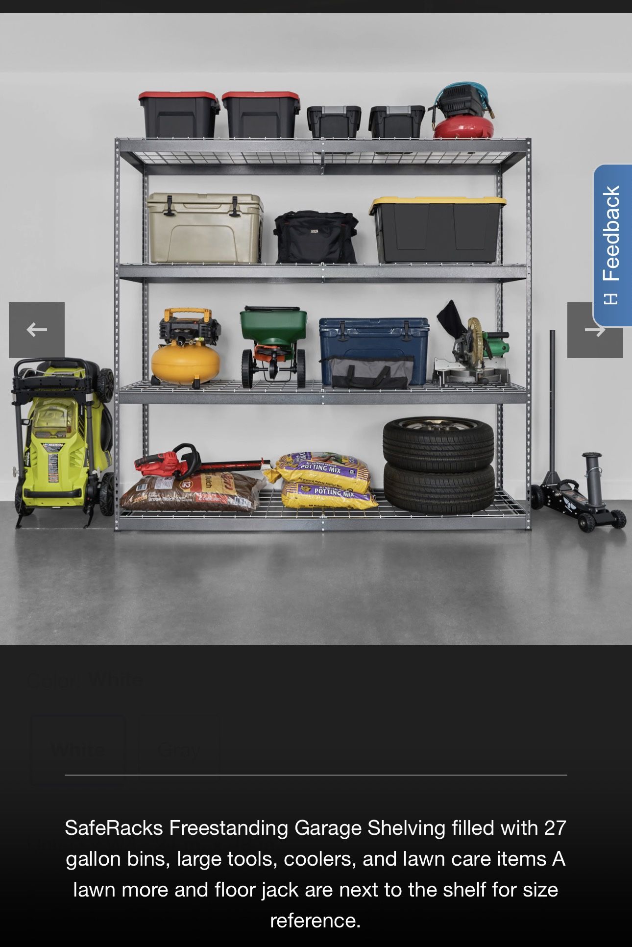 Heavy Duty Garage Storage Shelving