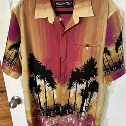 Vintage 90s Y2K Pelle Pelle Marc Buchacan Shirt 