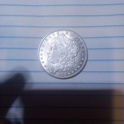 1883 cc Morgan Silver Dollar Coin 