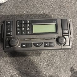 Range Rover head unit and information display