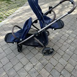 Cybex gazelle S Double Stroller Configuration 