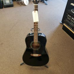 Fender CD-110E Black Acoustic Guitar 