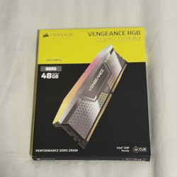 CORSAIR Vengeance RGB DDR5 CUDIMM 48GB (2x24GB) 8400MHz RAM