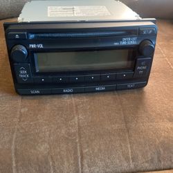 2012 Toyota Corolla Radio