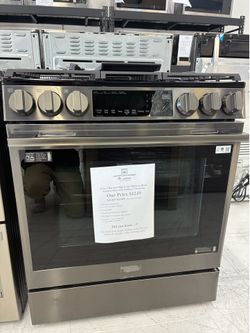 🍓SUMMER SALE🍋 Black Stainless Steel Gas Range‼️