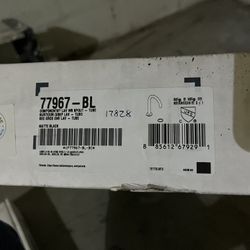 New Kohler Components Matte Black Sink Faucet (Tube)