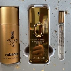 Rabanne Million Gold EDP Perfume Set