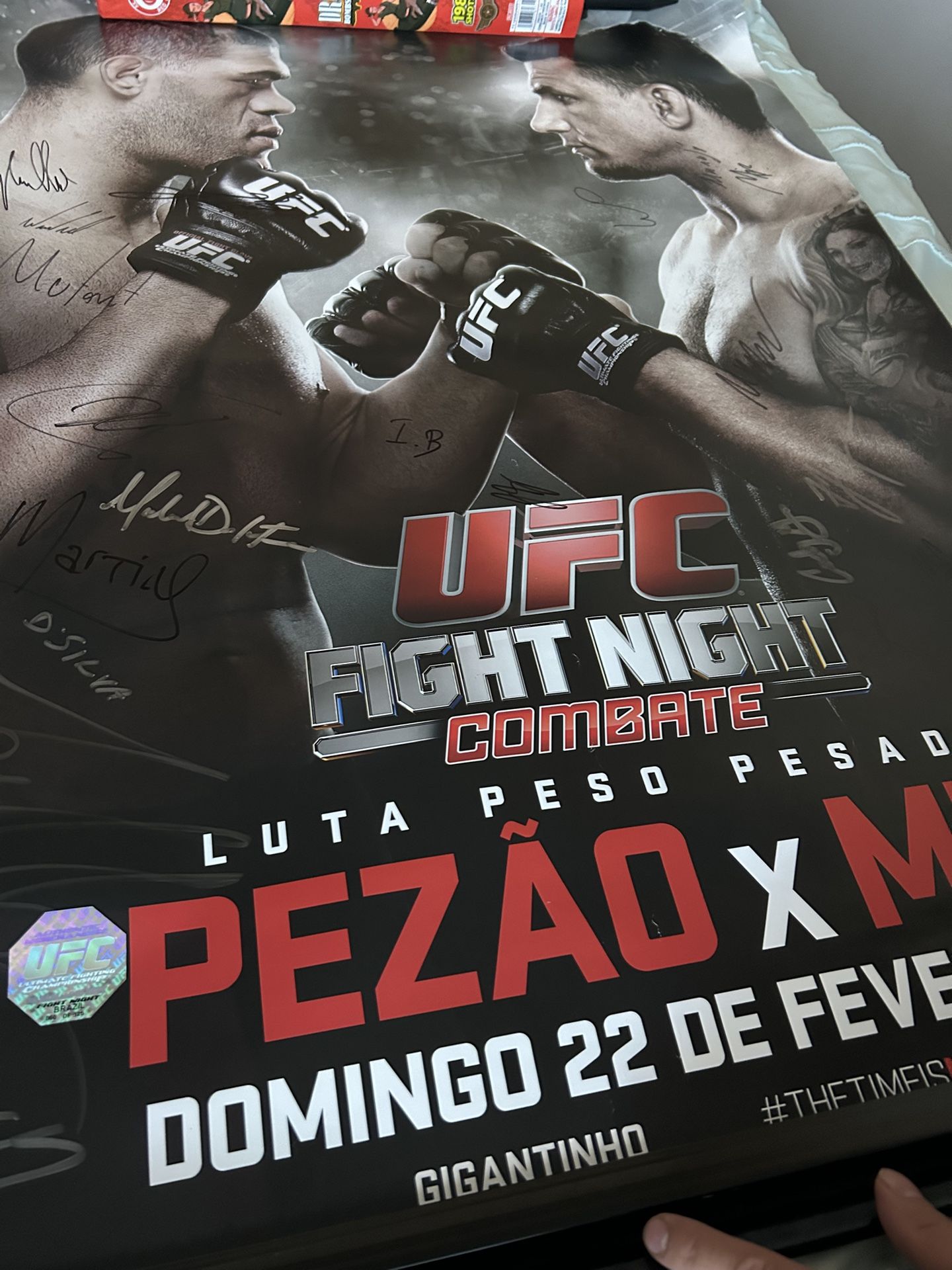 UFC Singed Mir vs Bigfoot Poster 100$ OBO