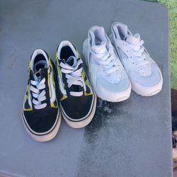 Vans And Nike Shoes 