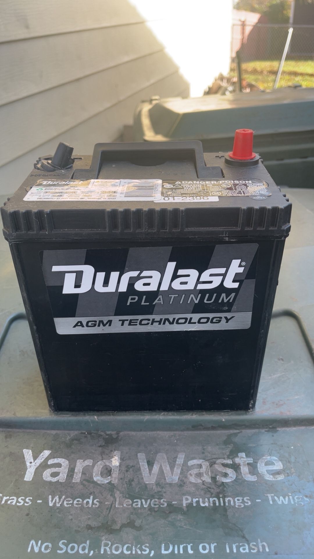 Duralast Platinum Agm Technology Battery 