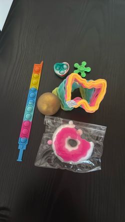 fidgets and taba squishies