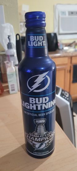 Tampa Bay Lightning 2021 Stanley Cup Champion Can Unopened.