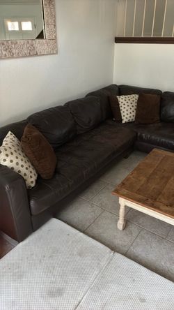 Arizona leather couch