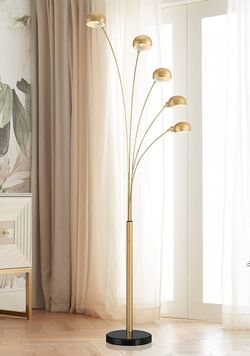 Modern Gold Tall Floor Lamp