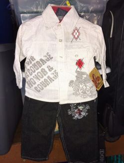 Brand new 3pc set size 12months