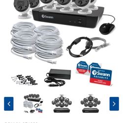 Swann 8 channel 8 cameras security kit 4K BRAND NEW!!
