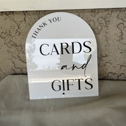 Wedding cards/guest book table decor