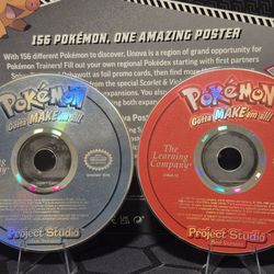 Pokemon Gotta Make 'Em All Blue And Red PC Set