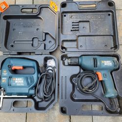 Black & Decker Drill and Jig Saw Combo