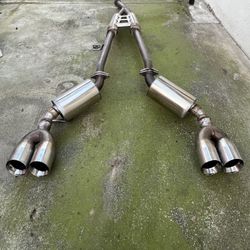 Genesis Coupe Bk2 2.0 Jun Bl Exhaust W/4 Inch Tips