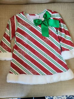 Bonnie baby Christmas dress