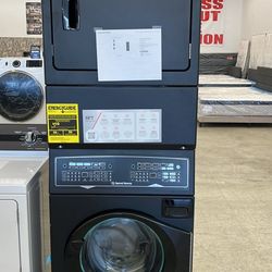 New Speed Queen Washer And Dryer Stackable- Financing Available 