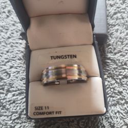 TUNGSTEN man's ring