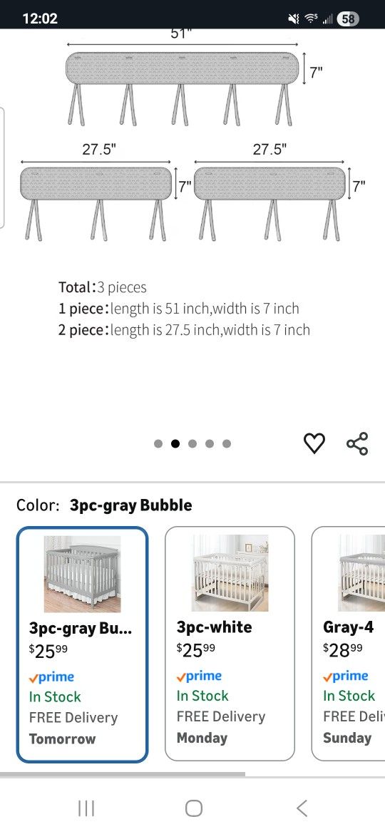 Crib Teething Cover