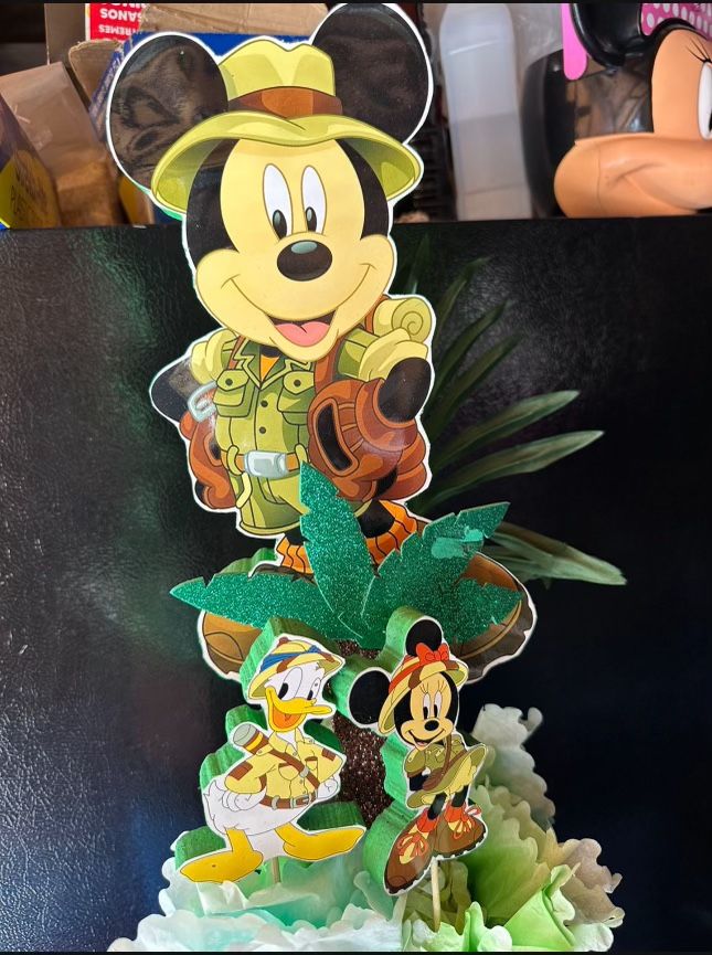 Mickey Mouse Safari Theme Party Decoration