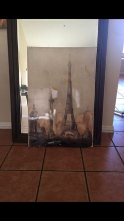 Eiffel Tower wall art