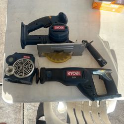 Ryobi Tools - 5 piece Set