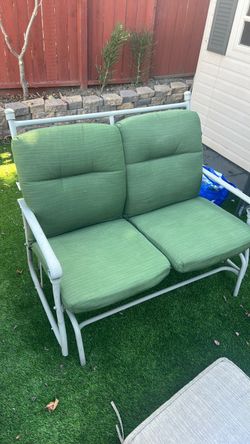 Sliding Patio Love Seat