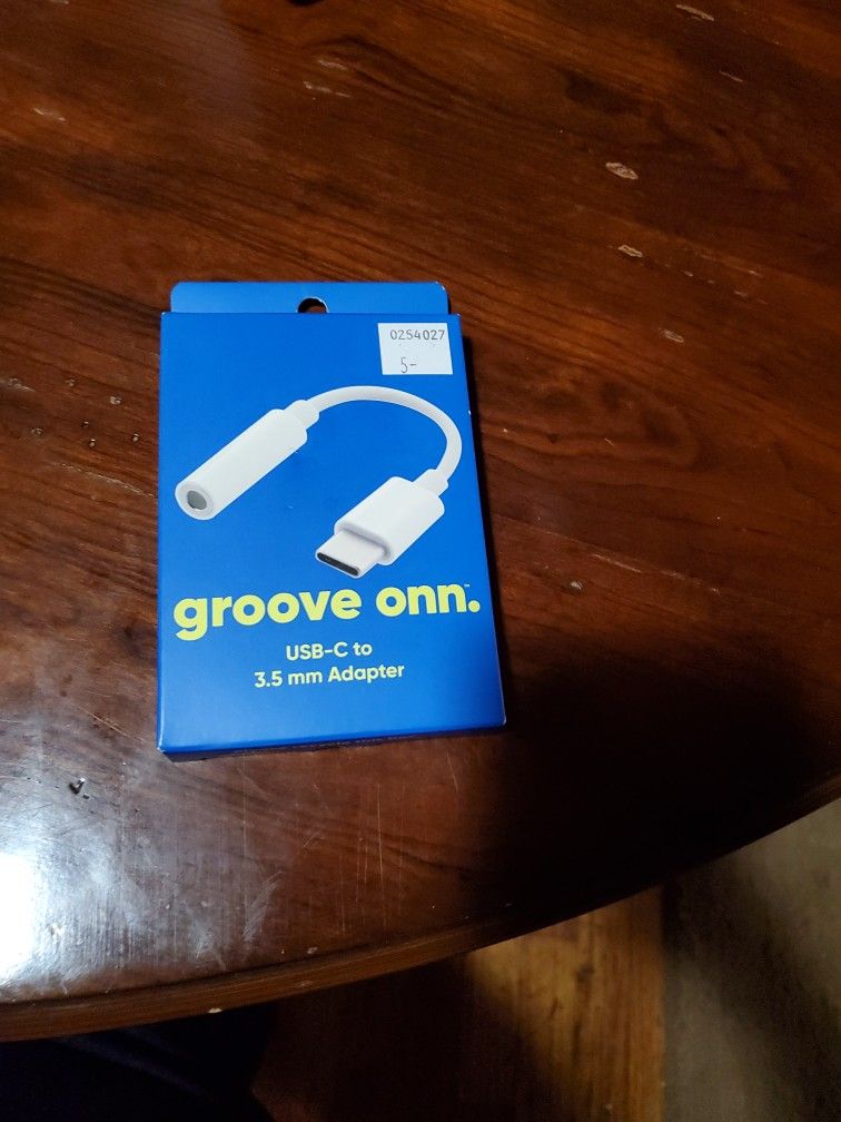 Groove Onn. USB C To 3.5mm Adapter 