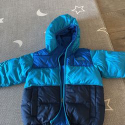 Snow Suit Set And North Face Jacket 2y