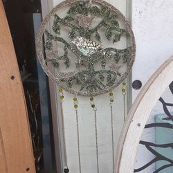 Colorful Embellished Tree Of Life Wind Chime
