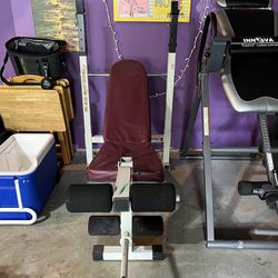 Golds Gym weight bench