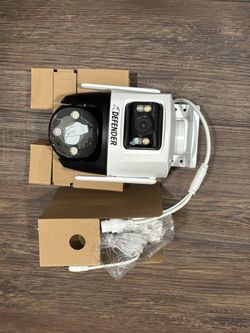 AI Powered Guard Pro 3K PLUS Dual Lens PTZ Wi-Fi 6-Plug-in Security Camera -2 Pack