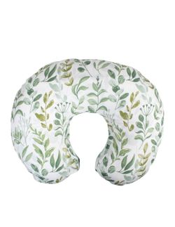 Poppy Nursing Pillow Original Support, Green Foliage