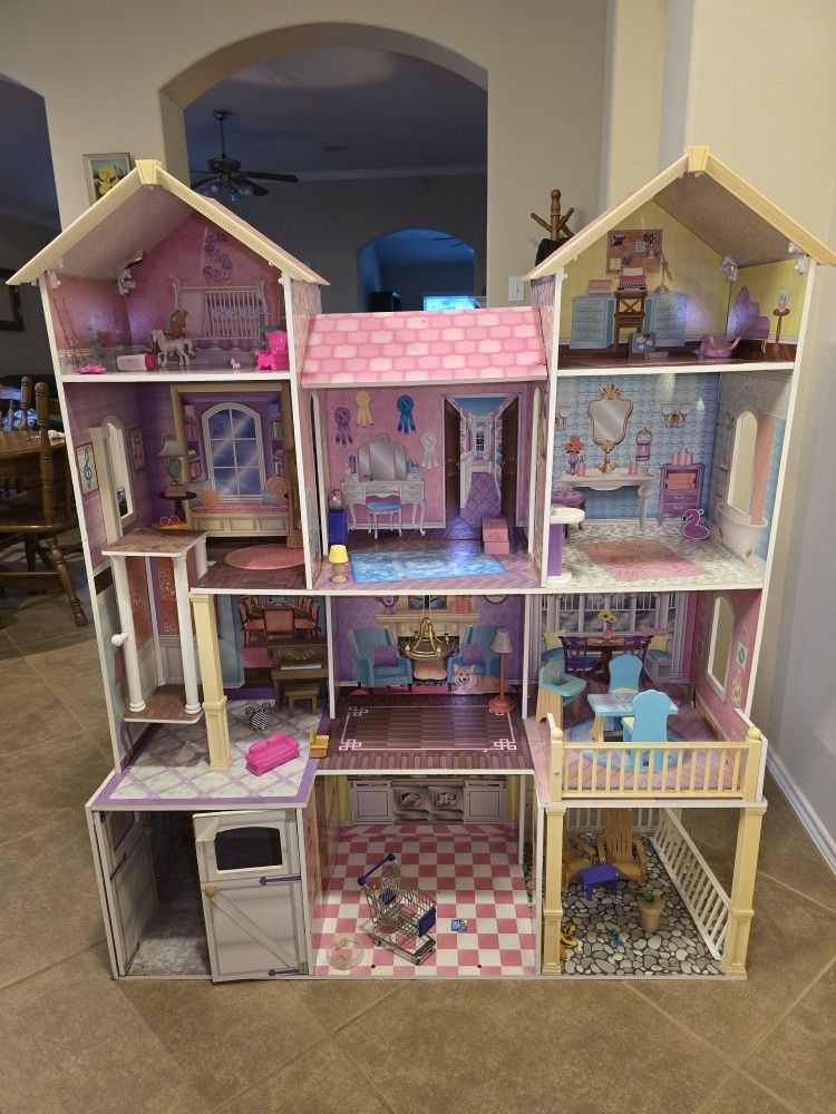 Doll House 53 Inches Tall