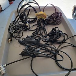 Various power supply cords