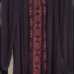 Navy Blue Beautiful Dress 