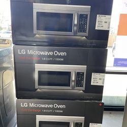 30” LG Over The Range Microwave In Stainless Steel