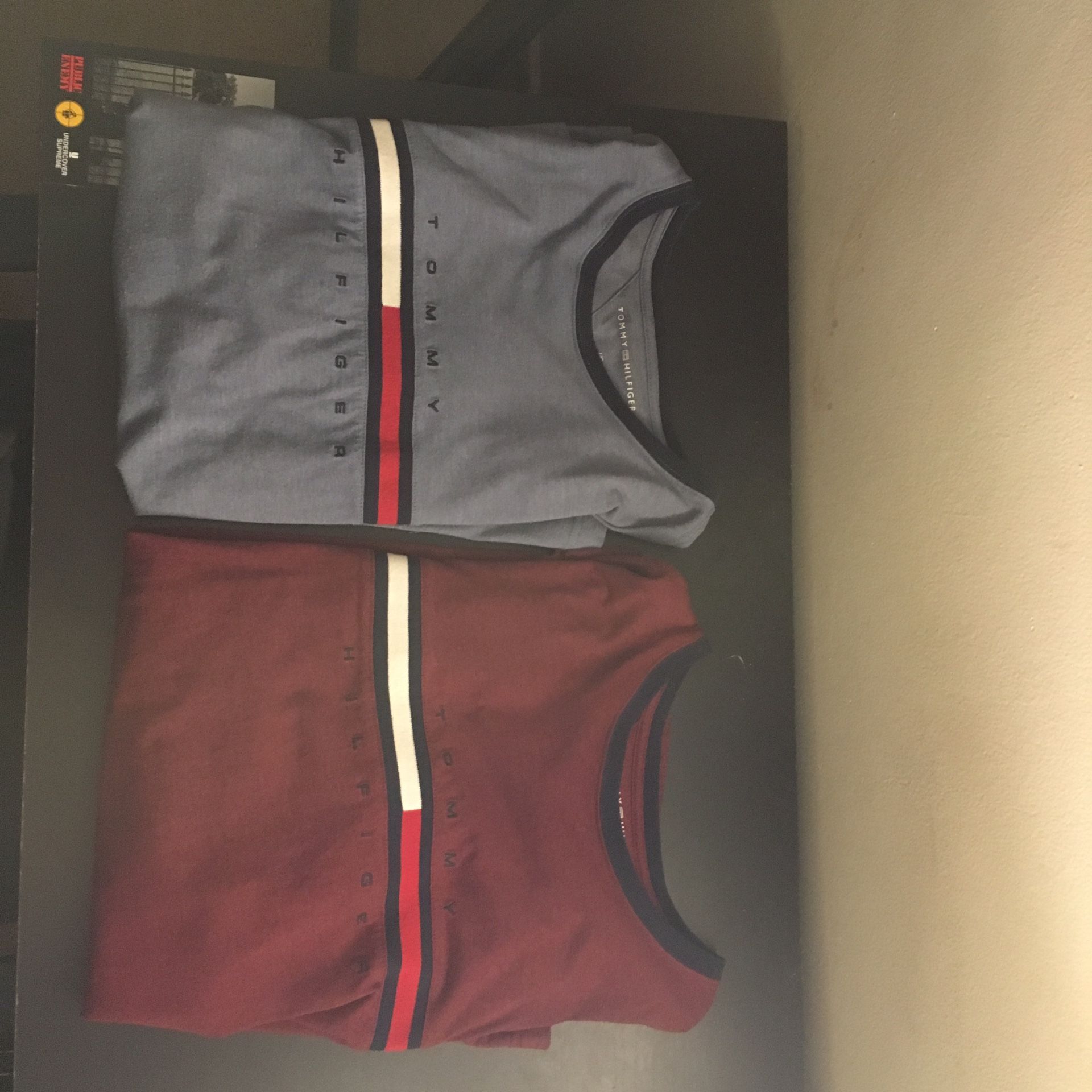 Tommy Hilfiger tees , both size L